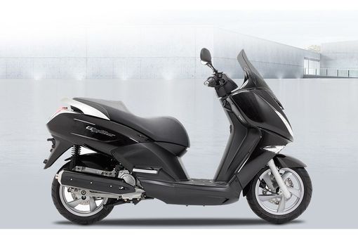Peugeot Citystar 200i varian mid-range warna abu-abu