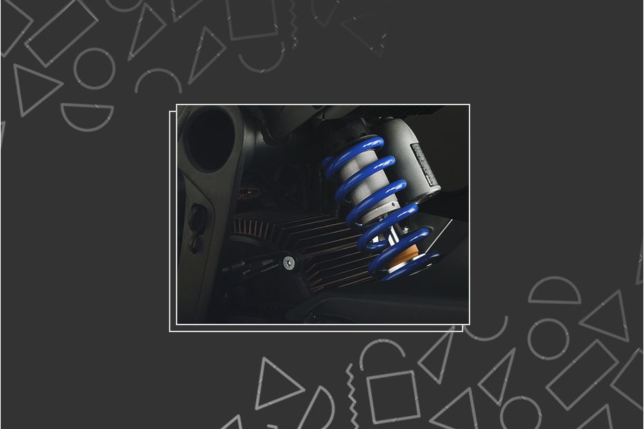 Suspensi belakang Zero DS