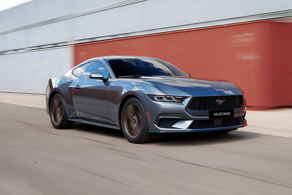 Ford Mustang Front Angle Low View Mustang Front angle low view