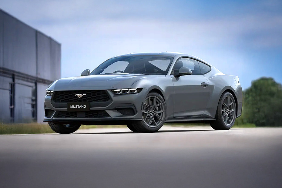 Ford Mustang Front Deep Low Angle View Mustang Front deep low Angle View