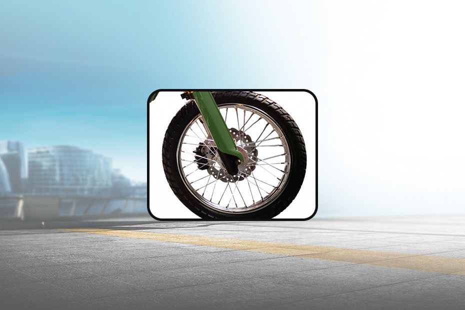 SM Sport GY 150 Front Tyre View SM Sport GY 150 Front Tyre View