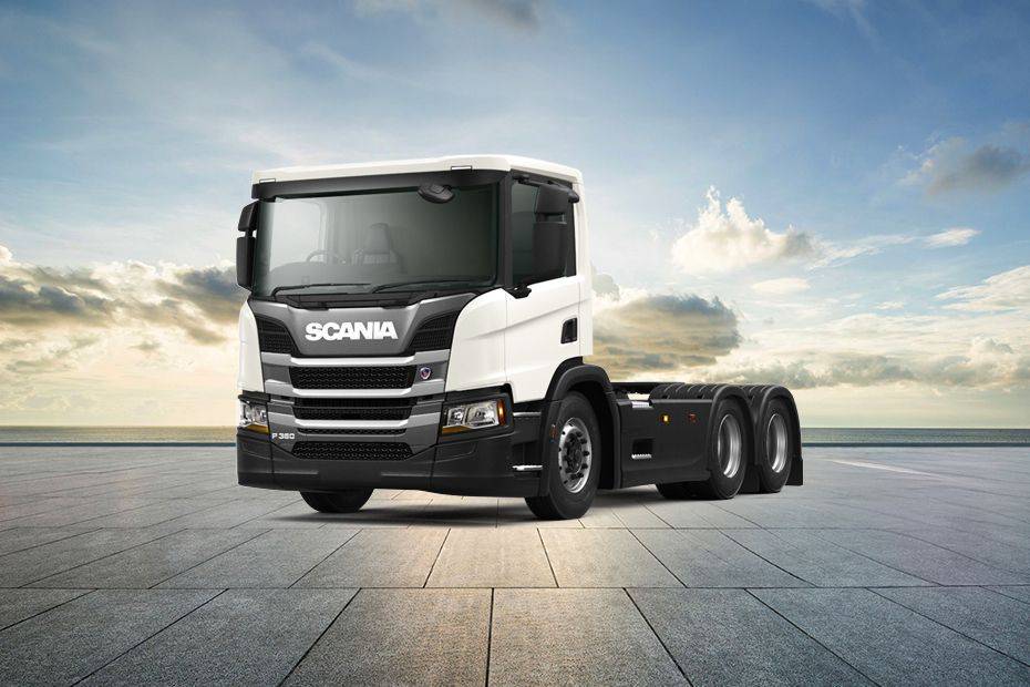 Scania P360-A6X4 Tampak Depan Bawah