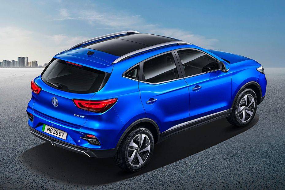 Tampak belakang ZS EV Tampak belakang ZS EV