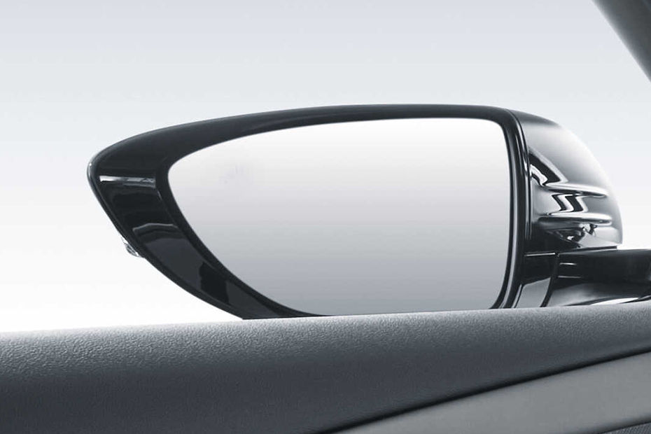 MG S5 EV Drivers Side Mirror Rear Angle