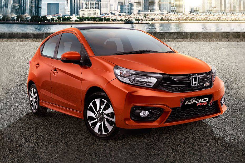 Honda Brio Front Cross Side View Honda Brio Front Cross Side View