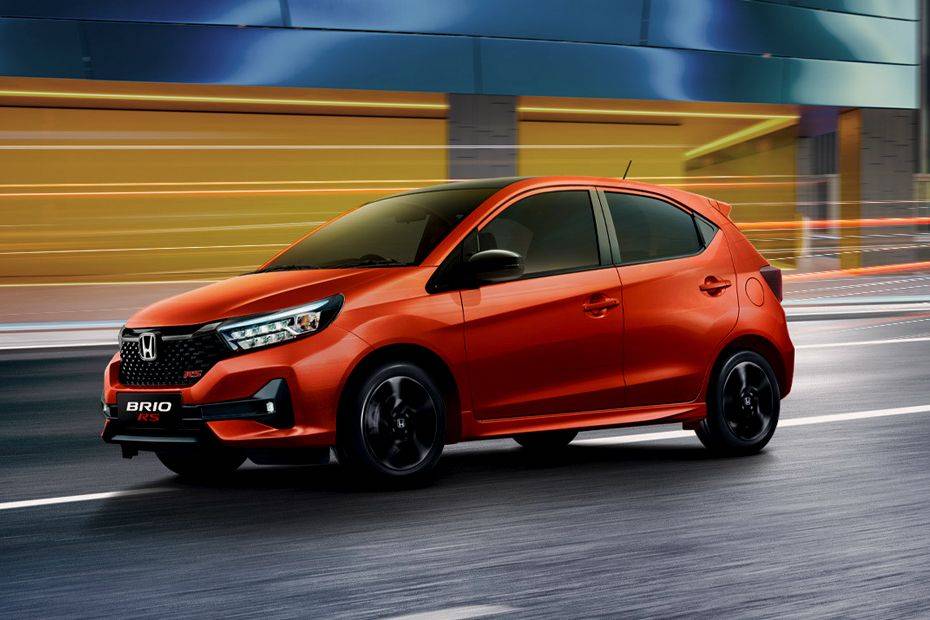 Tampak depan medium Honda Brio