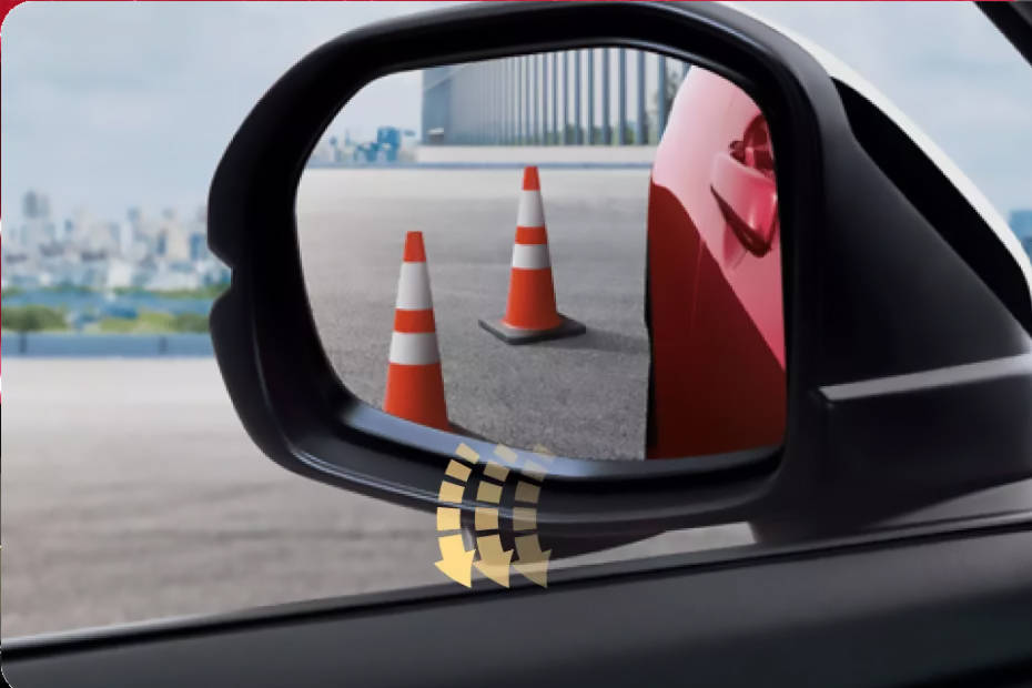 Honda HRV Drivers Side Mirror Rear Angle Honda HRV Drivers Side Mirror Rear Angle