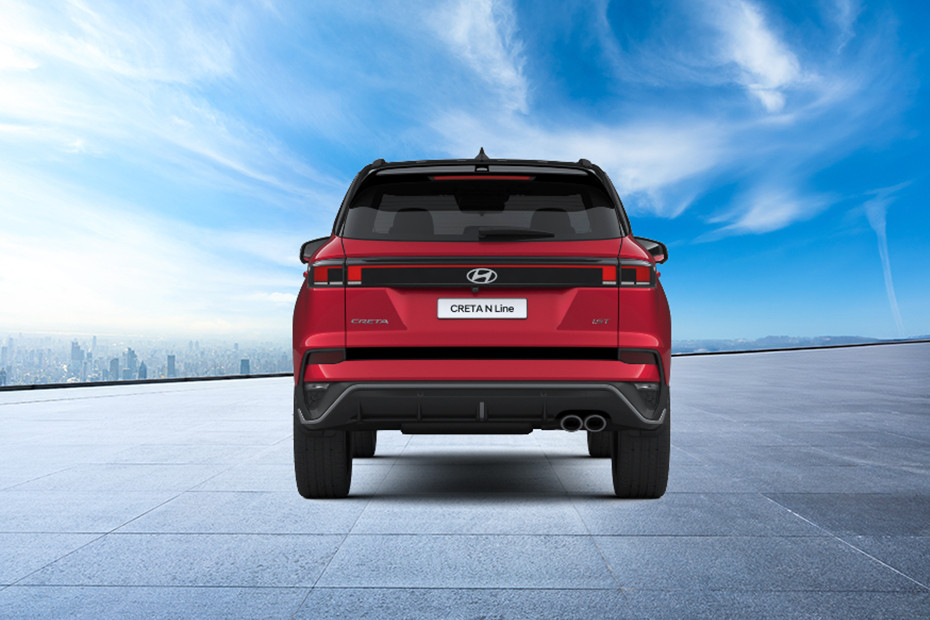 Hyundai Creta Tampak belakang Tampak belakang Creta