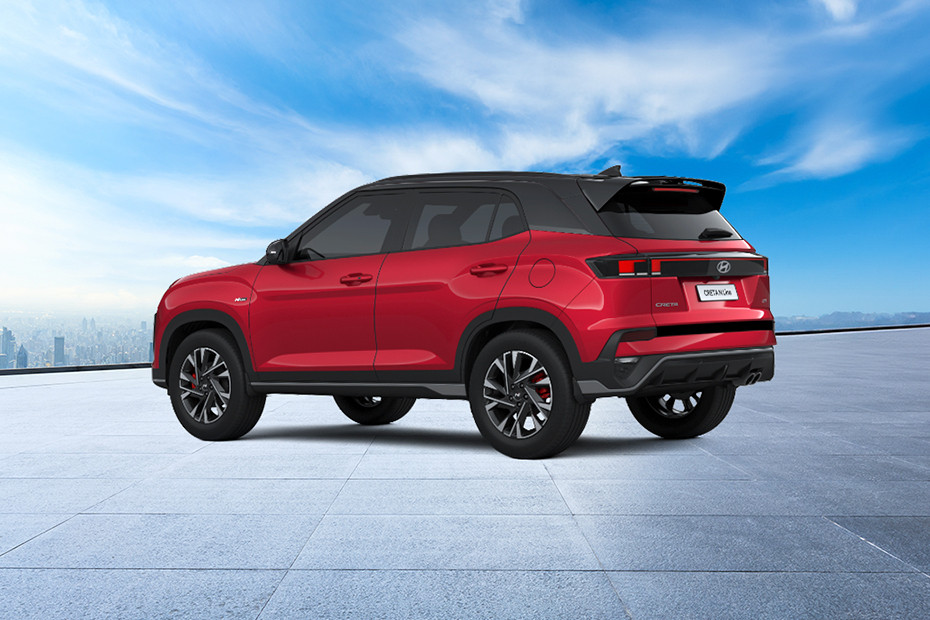 Hyundai Creta Tampak belakang serong Tampak belakang serong Creta