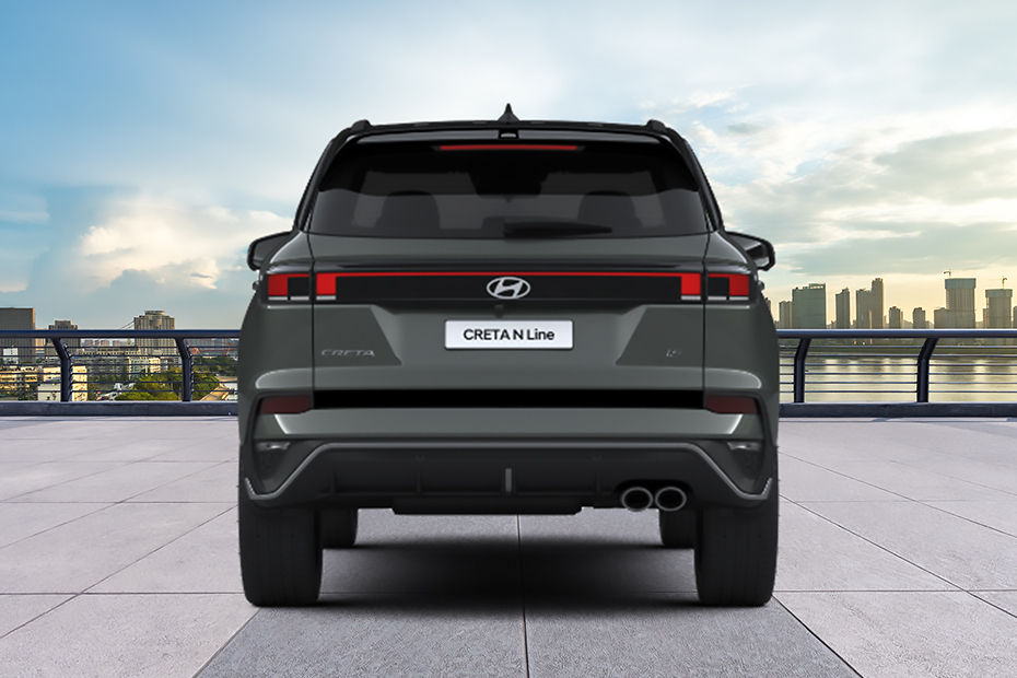 Tampak belakang Creta Tampak belakang Creta