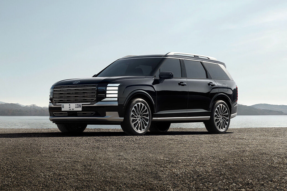 Hyundai Palisade Hybrid Front Side View Hyundai Palisade Hybrid Front Side View