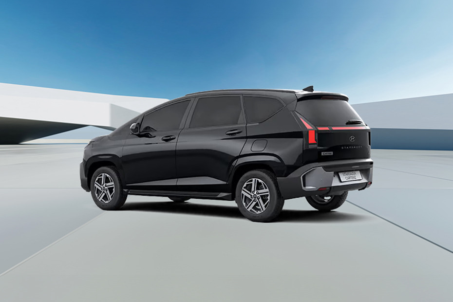 Hyundai Stargazer Cartenz Rear Cross Side View Hyundai Stargazer Cartenz Rear Cross Side View