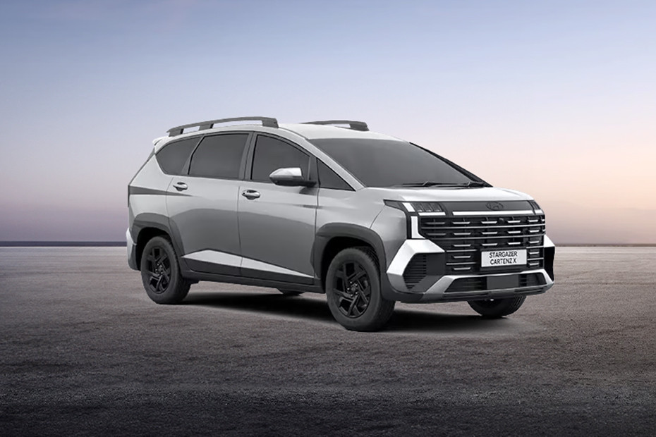 Hyundai Stargazer Cartenz X Front Cross Side View Hyundai Stargazer Cartenz X Front Cross Side View