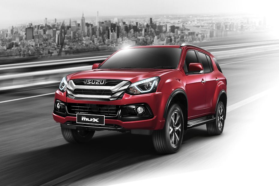 Isuzu MuX Front Side View Isuzu MuX Front Side View