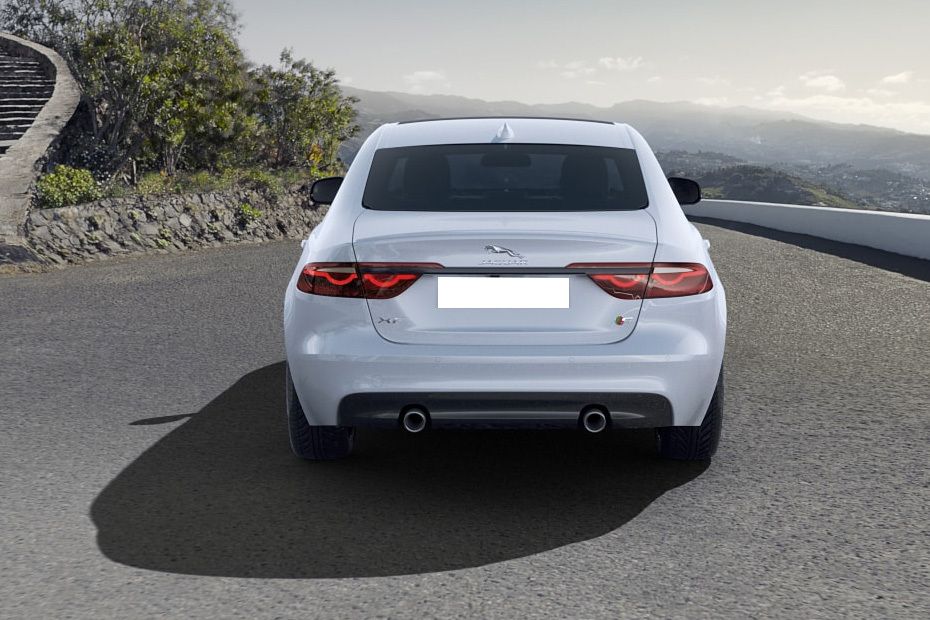 Full Rear View of Jaguar XF Full Rear View of Jaguar XF
