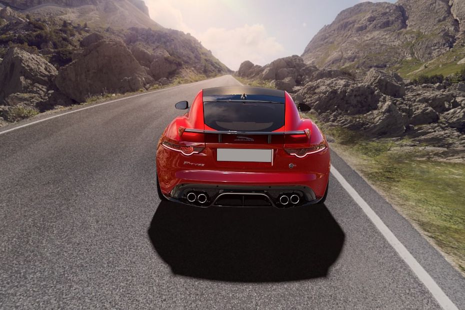 Tampak belakang F Type Tampak belakang F Type