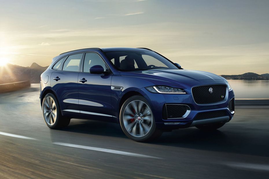 Jaguar F PACE Front Cross Side View Jaguar F PACE Front Cross Side View