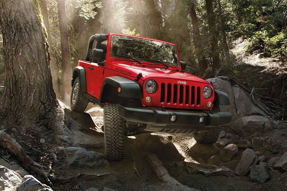 Jeep Wrangler Rubicon на бездорожье