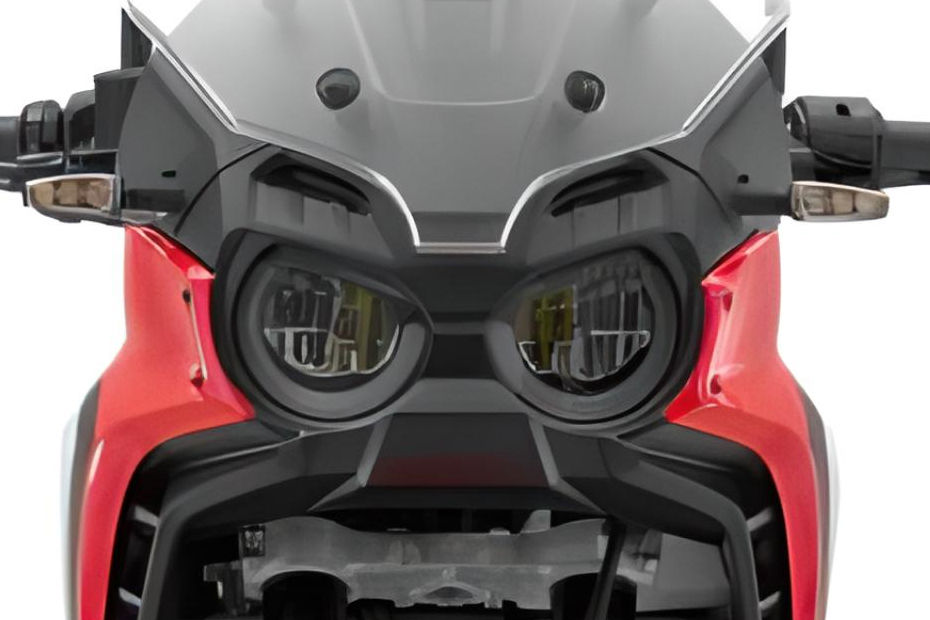 QJ Motor Tourino 250 DX Head Light View