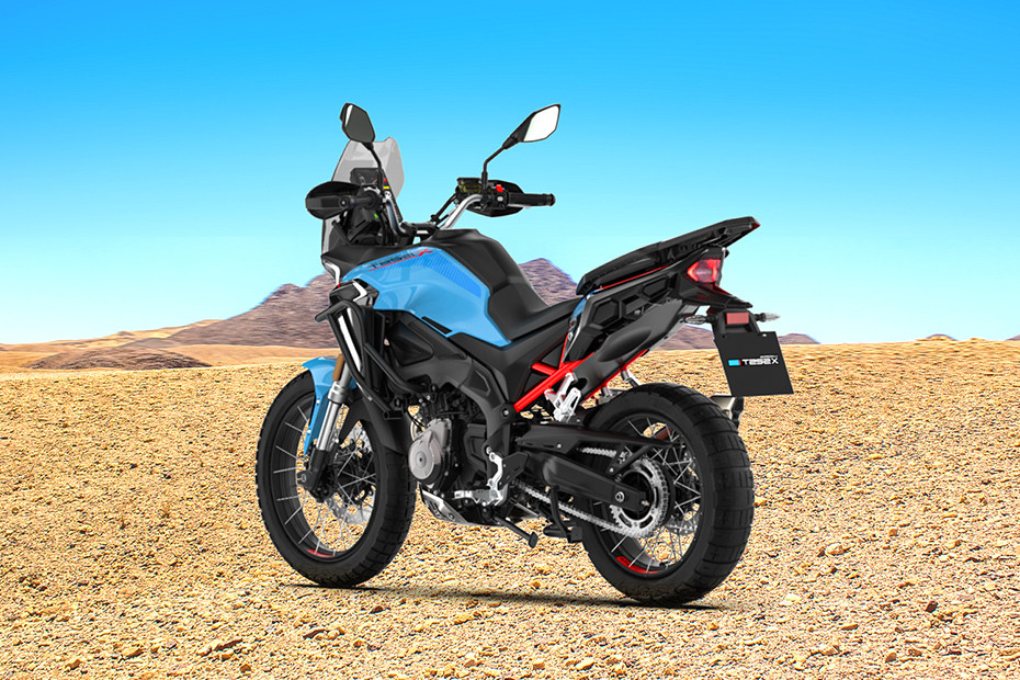 Tampak belakang kanan serong Morbidelli T252X