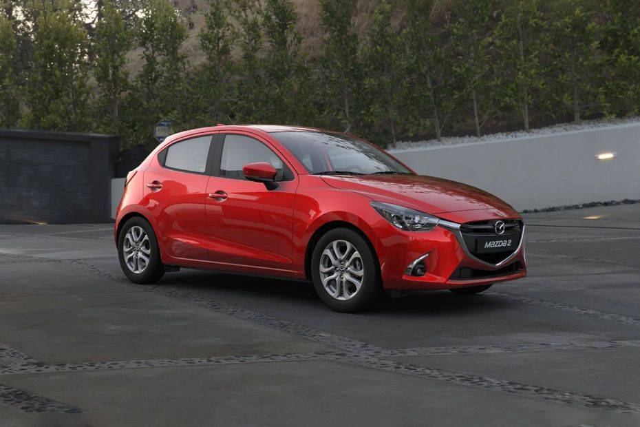 Mazda 2 Front Cross Side View Mazda 2 Front Cross Side View