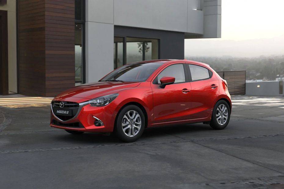 Mazda 2 Front Side View Mazda 2 Front Side View