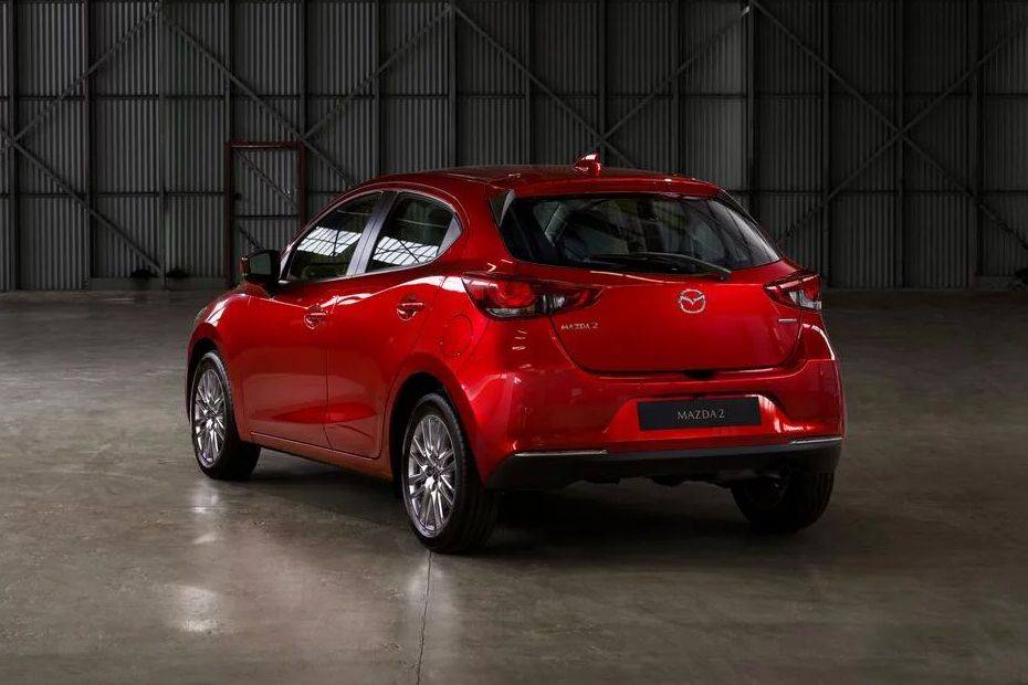 Rear Medium View of Mazda 2 Rear Medium View of Mazda 2