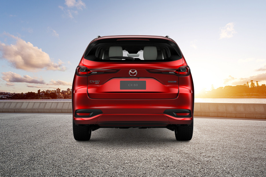 Mazda CX-80 Tampak belakang Tampak belakang CX-80