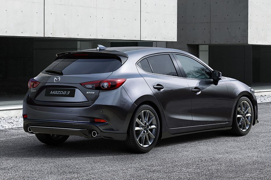 Mazda 3 (2017-2018) Rear Angle View Mazda 3 (2017-2018) Rear Angle View