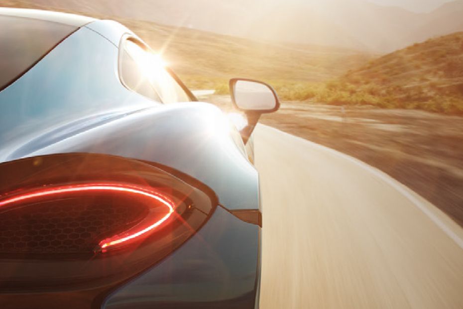 Mclaren 570GT Drivers Side Mirror Rear Angle Mclaren 570GT Drivers Side Mirror Rear Angle