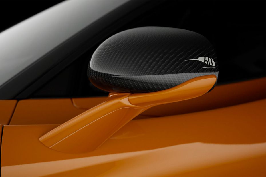 Mclaren 750S Drivers Side Mirror Front Angle Mclaren 750S Drivers Side Mirror Front Angle