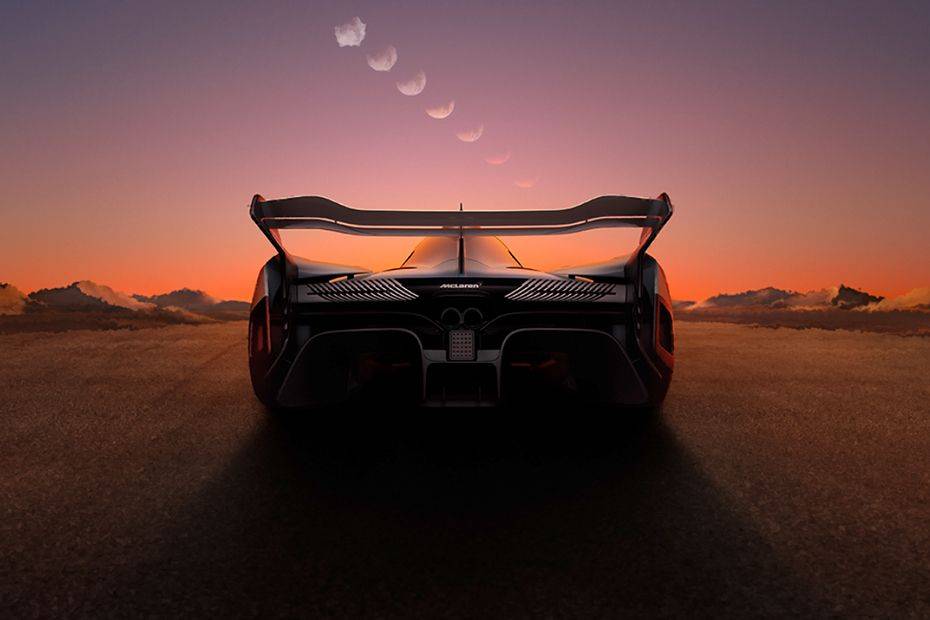 Mclaren Solus GT Tampak belakang