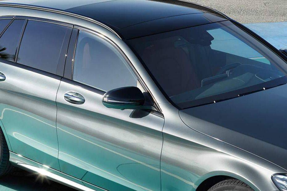 Mercedes Benz C-Class Estate Drivers Side Mirror Front Angle Mercedes Benz C-Class Estate Drivers Side Mirror Front Angle