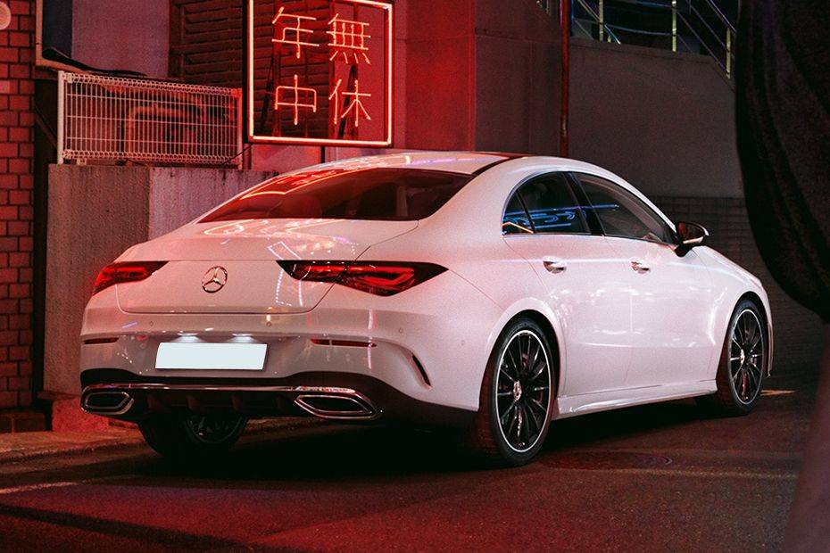 Mercedes Benz CLA-Class Rear Angle View