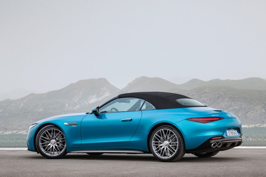 Rear Medium View of Mercedes Benz SL-Class