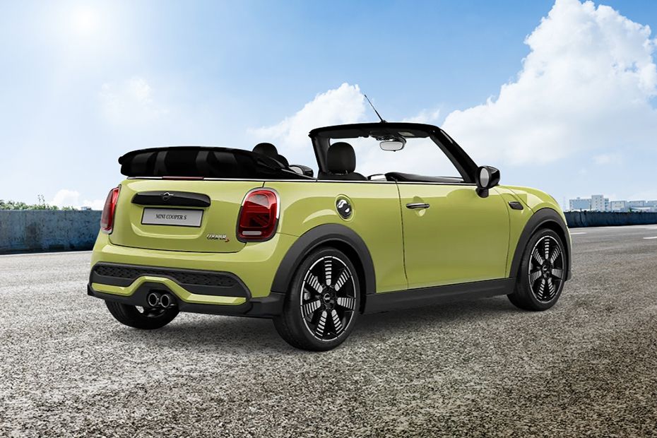 MINI Convertible Tampak belakang Tampak belakang Convertible