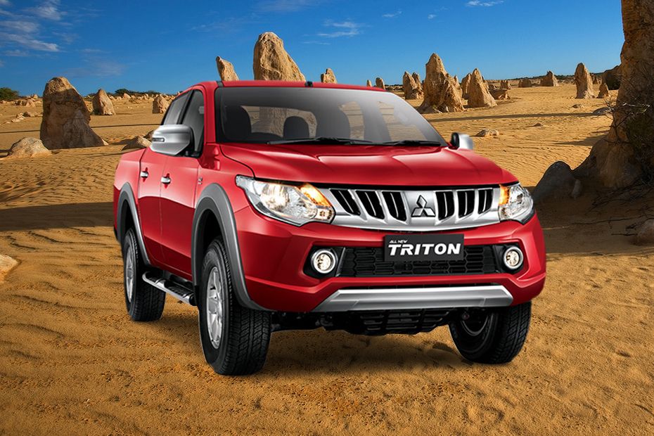 Tampak depan medium Mitsubishi Triton (2012-2018) Tampak depan medium Mitsubishi Triton (2012-2018)