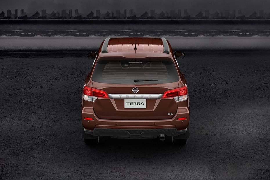 Full Rear View of Nissan Terra Full Rear View of Nissan Terra