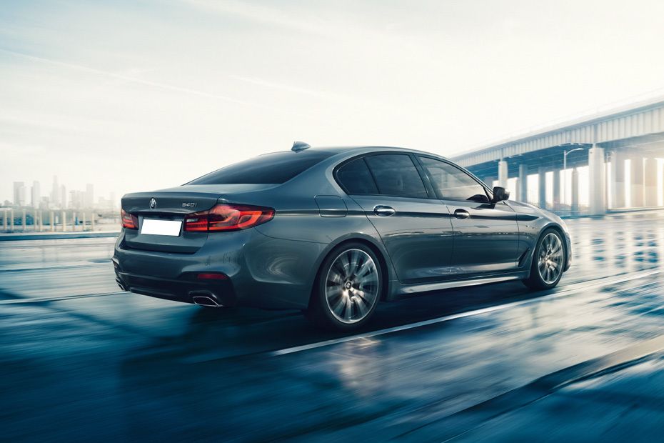 5 Series Sedan Rear angle view 5 Series Sedan Rear angle view