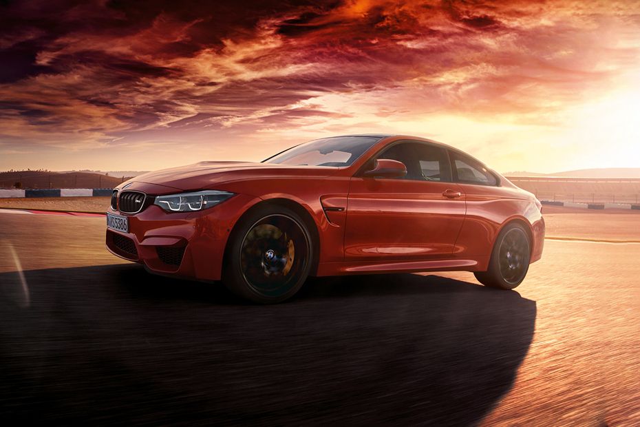 BMW M4 Coupe Front Side View BMW M4 Coupe Front Side View