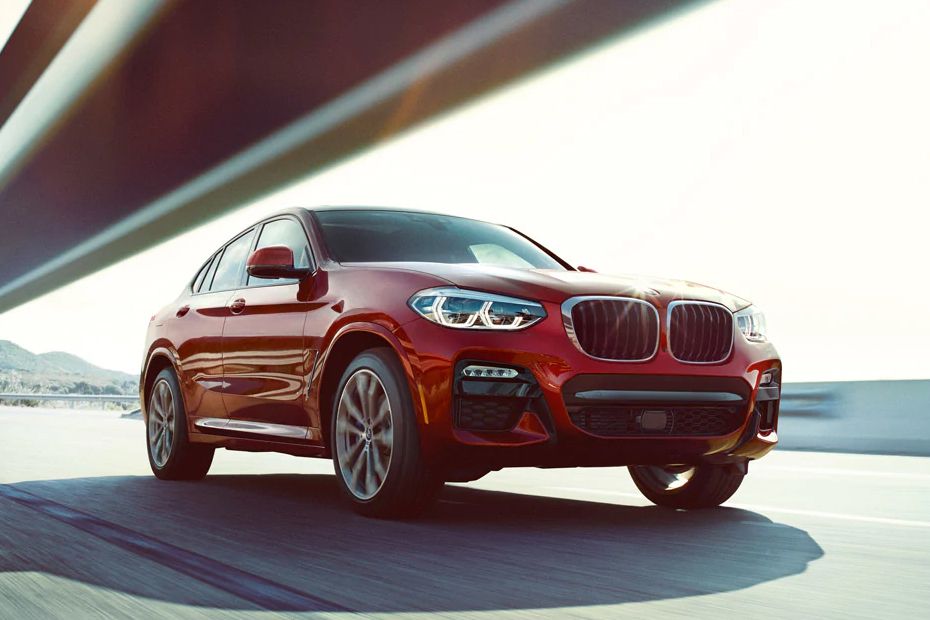 BMW X4 Front Cross Side View BMW X4 Front Cross Side View