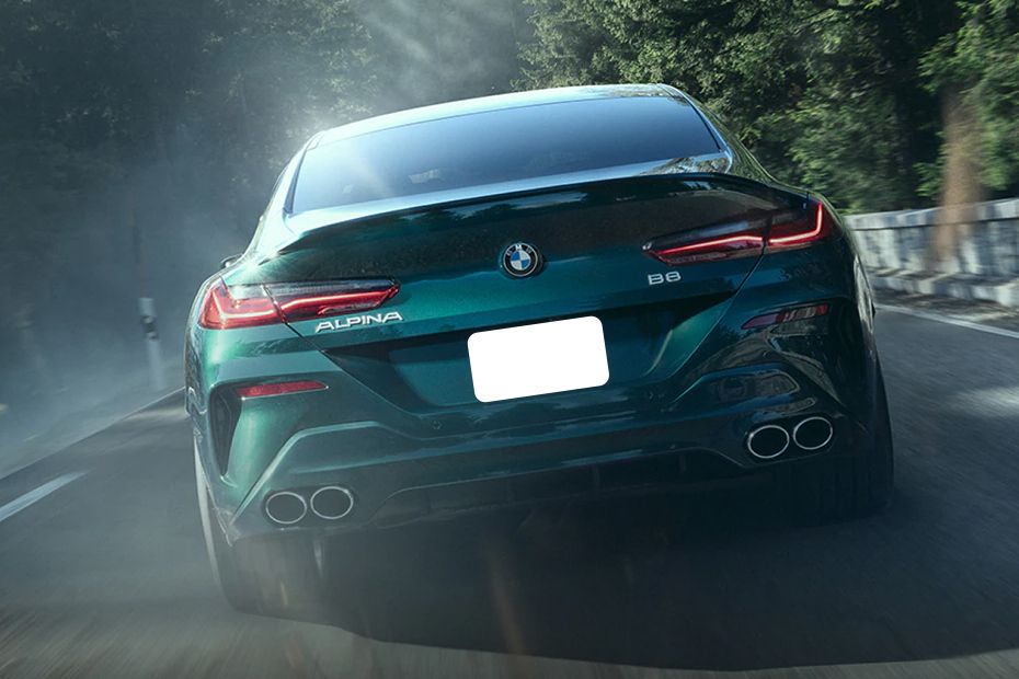 BMW 8 Series Gran Coupe Full Rear View