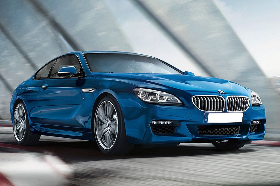 BMW 6 Series Coupe Front Cross Side View