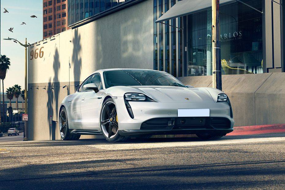 Porsche Taycan Front Medium View Porsche Taycan Front Medium View
