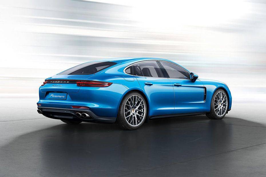 Panamera Rear angle view Panamera Rear angle view