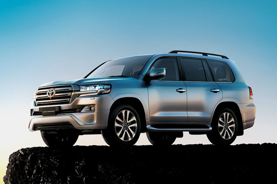 Toyota Land Cruiser Front Side View Toyota Land Cruiser Front Side View