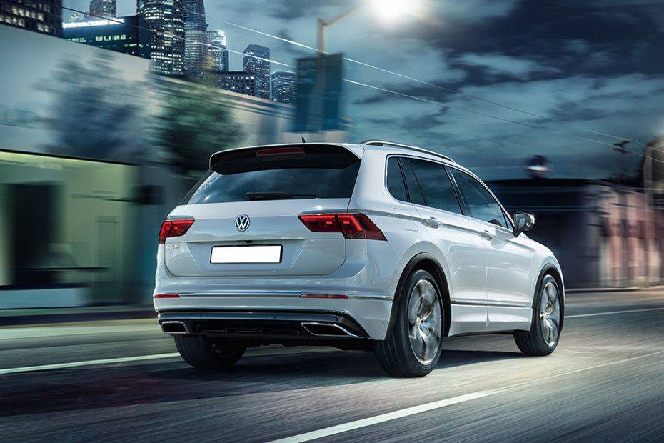 Tiguan Rear angle view Tiguan Rear angle view