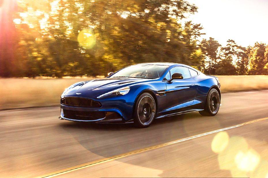 Aston Martin Vanquish Front Angle Low View