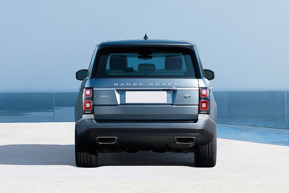 Full Rear View of Land Rover Range Rover Full Rear View of Land Rover Range Rover