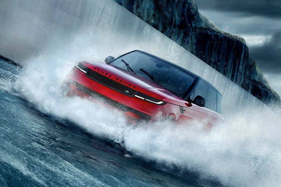 Tampak depan Range Rover Sport, tilted Tampak depan Range Rover Sport, tilted